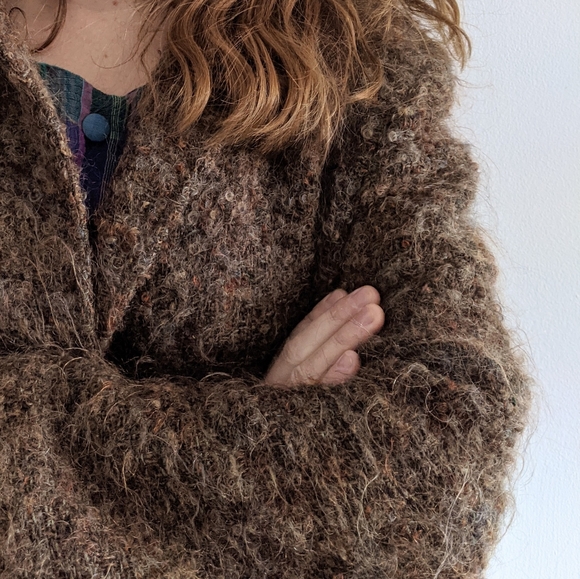 1980’s Mohair Jacket Made in West Germany - Picture 3 of 8